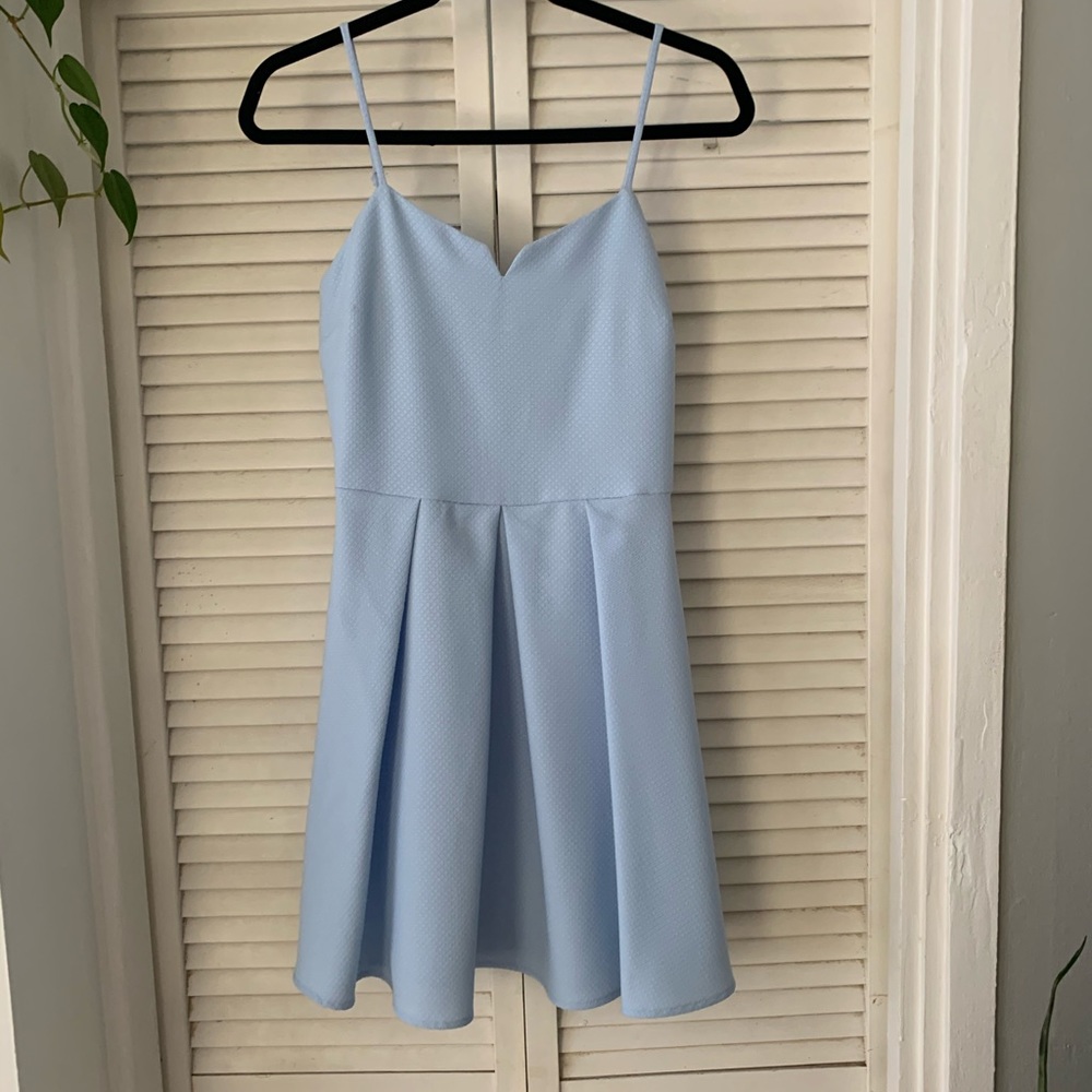 Nordstrom Light Blue Everly mini dress